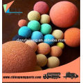 dn80 concrete pump pipeline rubber sponge cleaning ball manufacture